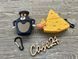 Чехол 3д Cheese на Airpods (2 цвета) 017486 фото 1