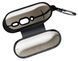 Силіконовий чохол із карабіном та мікрофіброю для AirPods Pro 3 / black 204162 фото 2