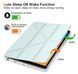 Чохол книжка Transparent Origami на Samsung Galaxy Tab A11 Plus (11") / м'ятний 100700 фото 3