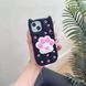 Силиконовый 3D чехол Paw love для iPhone 13 / черный 098950 фото 3