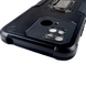 PC + TPU чохол Armor Magnet Ring для Xiaomi Redmi 10C (редмі 10ц) чорний 085609 фото 6