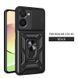 PC + TPU чехол Camshield armor для Realme C33 / черный 089416 фото 1