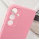 Чохол накладка TPU Liquid Silk для Samsung Galaxy S24 FE / рожевий 201178 фото 4
