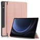 Чохол книжка Crazy Horse для Samsung Galaxy Tab S9 FE Plus (12,4") / рожевий 093529 фото 1
