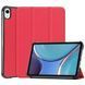 Шкіряний чохол книжка Crazy Horse на планшет iPad Mini 7 2024 (8.3") / червоний 098880 фото 1
