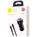 Автомобільна зарядка Baseus Small Screw PD Quick Charger + Cable (Lightning) 36W 1Type-C 1USB чорний 16439 фото 2