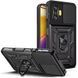 PC + TPU чохол Camshield armor на Xiaomi Poco F4 GT / чорний 087395 фото 1