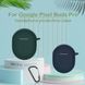 Силіконовий чохол із карабіном для Google Pixel Buds Pro синій 089670 фото 6