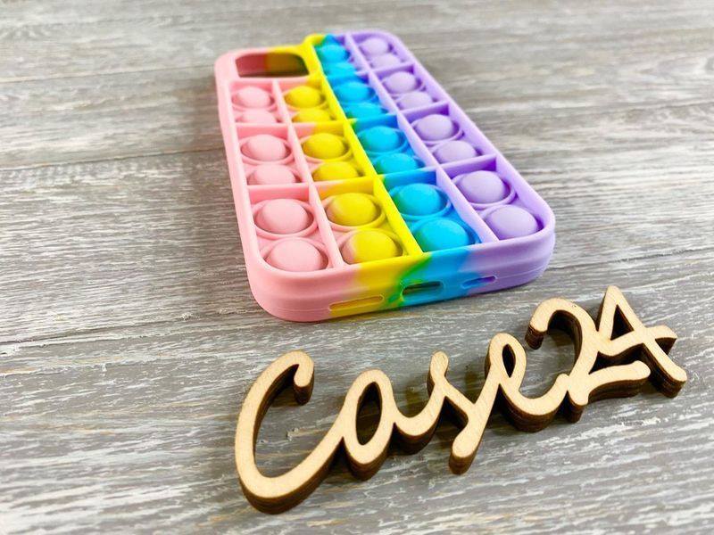 Чехол Pop it case на iPhone 12 Pro Max 084154 фото