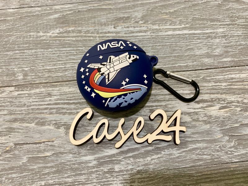 Чехол NASA на Airpods (2 цвета) 017411 фото