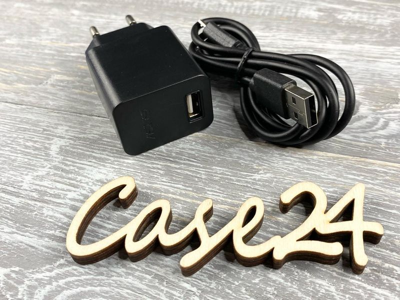 СЗУ Asus с кабелем micro-USB 1м черный 83938 фото