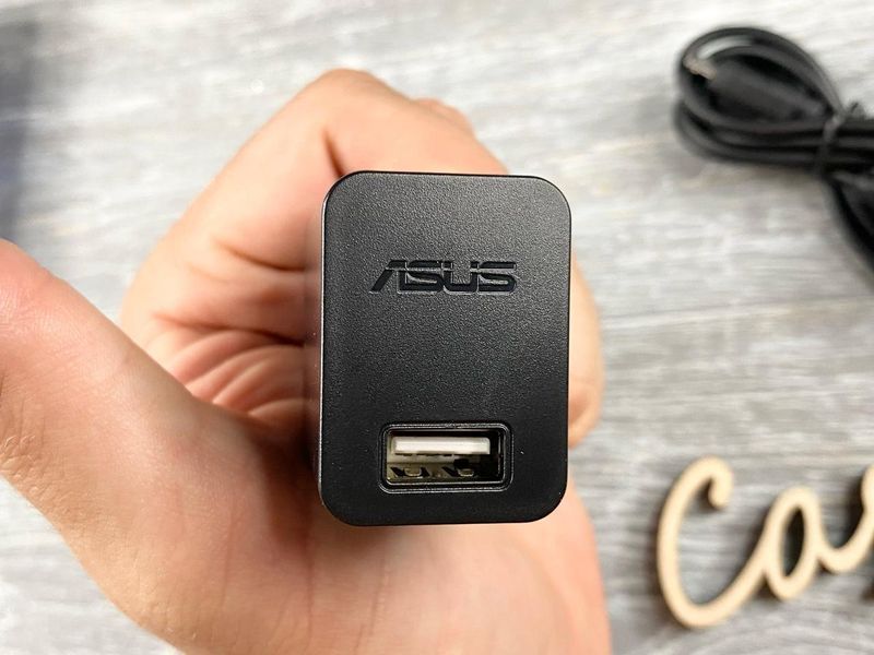 СЗУ Asus с кабелем micro-USB 1м черный 83938 фото