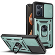 PC + TPU чохол Camshield armor для Realme 9i / зелений