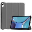 Шкіряний чохол книжка Crazy Horse на планшет iPad Mini 7 2024 (8.3")/сірий