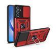 PC + TPU чохол Armor Camshield для Samsung Galaxy A34 / червоний 090719 фото