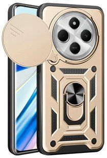 PC + TPU чехол Camshield Armor для Xiaomi Redmi 14C / золотистый 201225 фото