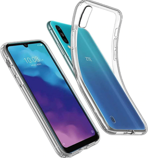 Ультратонкий 0,3 мм чехол для ZTE Blade A51 Lite прозрачный 88666 фото