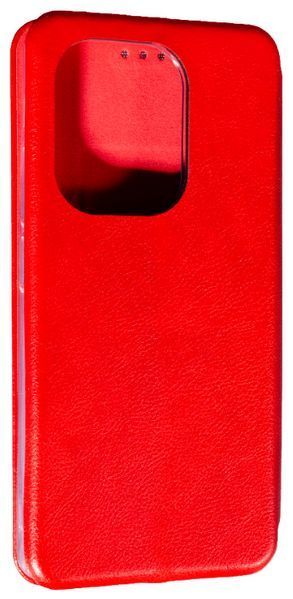 Шкіряний чохол книжка New Book case на Xiaomi Redmi Note 13 Pro (4G) / червоний 096005 фото