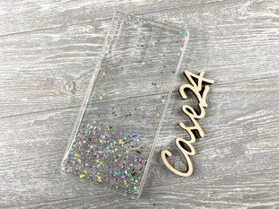 TPU чохол Star Glitter для Samsung Galaxy Note 20 прозорий 84538 фото