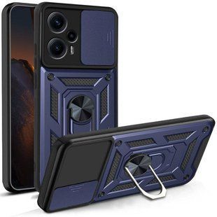 PC + TPU чохол Camshield armor для Xiaomi Redmi Note 12 Turbo / синій 091370 фото