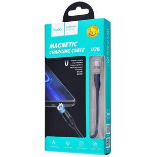 USB кабель Hoco U76 Fresh Magnetic Type-C Cable (1.2m) 80620 фото