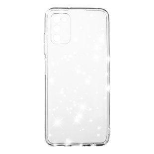 Чохол силіконовий Clear Shine на Samsung Galaxy A03s прозорий 095063 фото