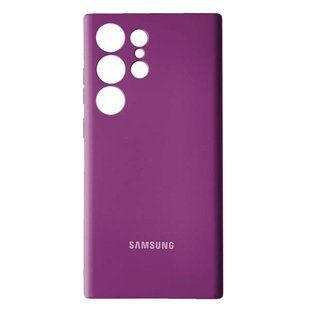 Чехол Soft touch для Samsung Galaxy S24 Ultra / баклажановый 094791 фото