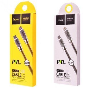 Hoco U9 Quick Charging Lightning to Type-C Cable (2 цвета) 16671 фото