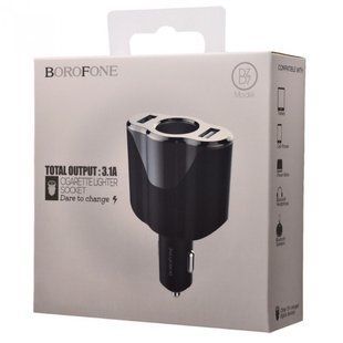 Автомобильная зарядка Borofone BZ7 Drivego 2.1A 2USB 16440 фото