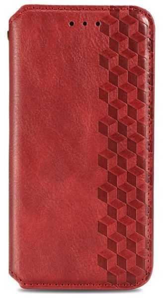 Шкіряний чохол книжка Cubic для Xiaomi Redmi Note 13 Pro Plus (5G) / червоний 201299 фото