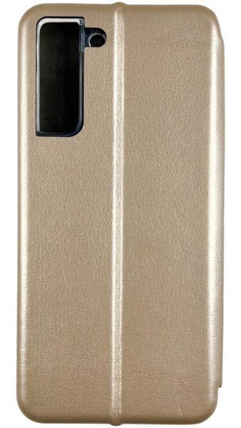 Чехол книжка Elegant book для Samsung Galaxy S21 FE / золотистый 087999 фото