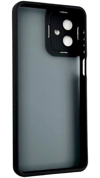 TPU чохол Luxury Metal Lens на Motorola G14 чорний 094640 фото