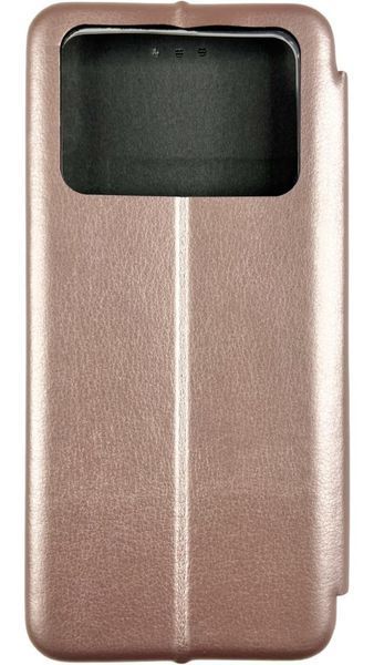 Шкіряний чохол-книжка Elegant на Poco M4 Pro 4G / рожевий 87896 фото