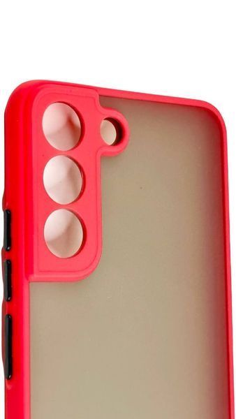 TPU чохол накладка Matte Color Case для Samsung Galaxy S22 червоний 092177 фото
