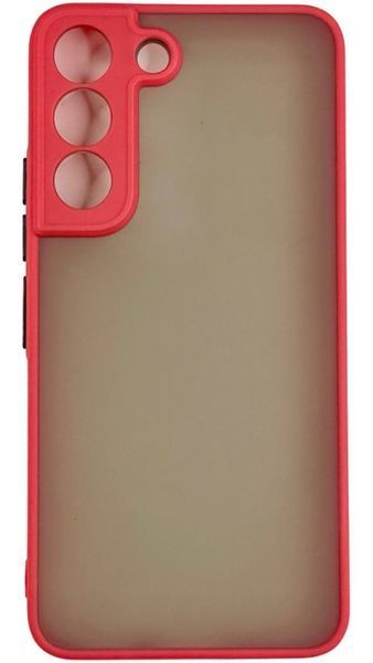 TPU чохол накладка Matte Color Case для Samsung Galaxy S22 червоний 092177 фото