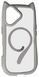 Чохол Cat Case з підтримкою Magsafe для Apple iPhone 16 / grey 202987 фото 1