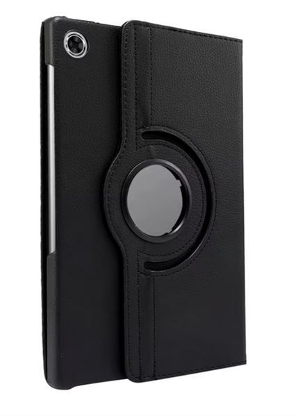 Шкіряний чохол-книжка 360 для Lenovo Tab M10 Plus (3rd Gen) 10.61" / чорний 091120 фото