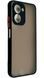TPU чехол накладка Matte Color Case для Realme C33 черный 092627 фото 1