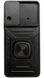 PC + TPU чохол Flash Camshield для Poco X4 Pro 5G (на подо х4 про) чорний 086441 фото 3