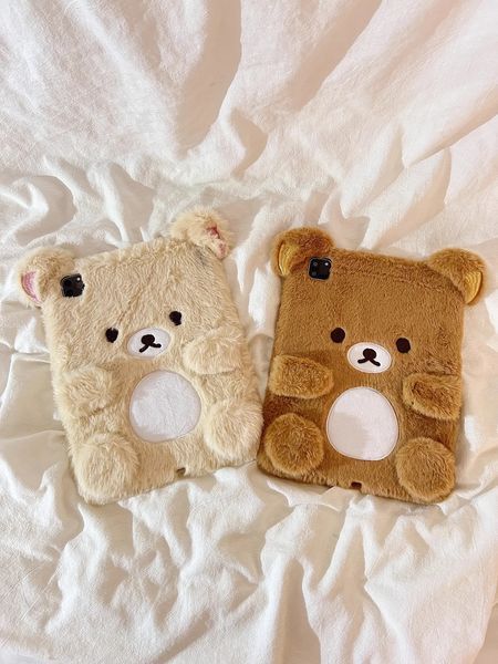 Чехол Soft Case на планшет iPad 10.9" (2022) / Bear white 099426 фото