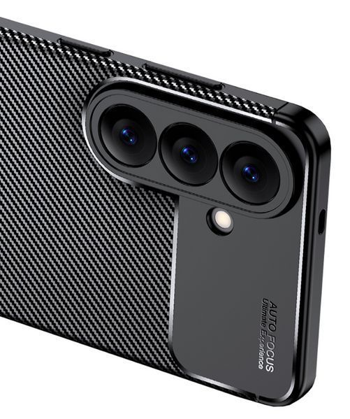 TPU чохол накладка Autofocus для Samsung Galaxy S26 Plus / чорний 204386 фото