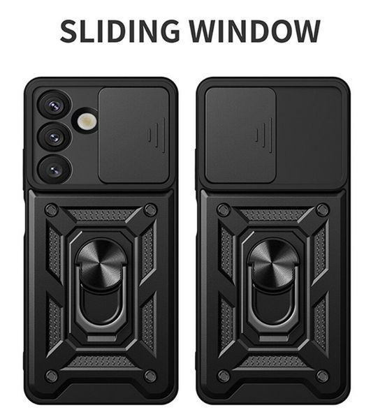 PC + TPU чехол Camshield Armor для Samsung Galaxy A57 (5G) / синий 204650 фото