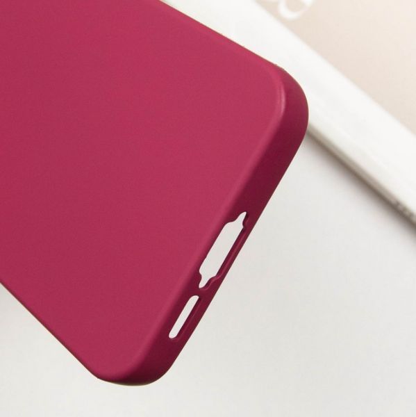 Чохол накладка TPU Liquid Silk для Samsung Galaxy S24 FE / marsala 201179 фото