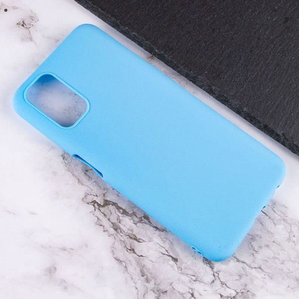 Чохол силіконовий Candy для OPPO A76 (на оппо а76) блакитний 086749 фото