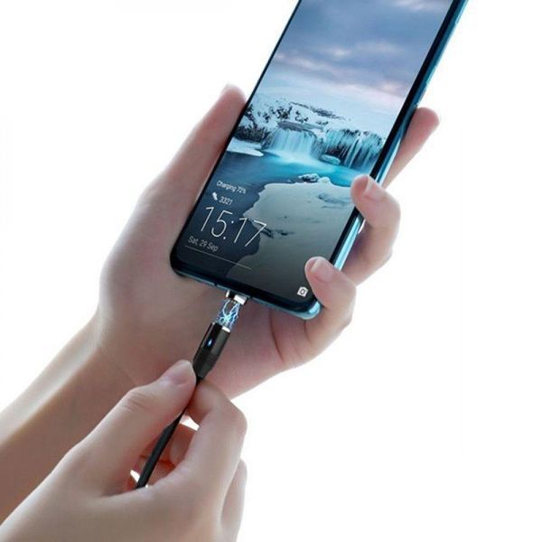 USB кабель Hoco U76 Fresh Magnetic Type-C Cable (1.2m) 80620 фото