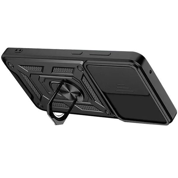PC + TPU чохол Armor Camshield для Xiaomi 13 Lite / чорний 094572 фото