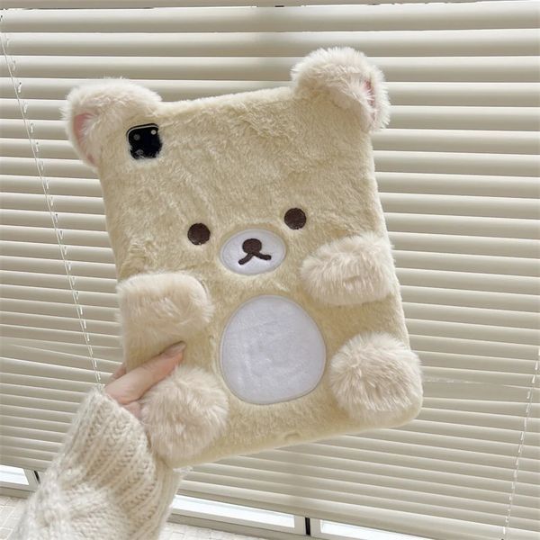 Чехол Soft Case на планшет iPad 10.9" (2022) / Bear white 099426 фото