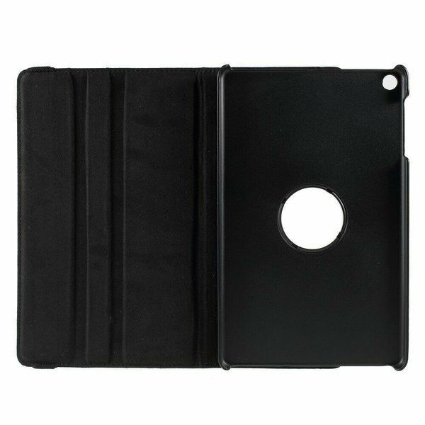 Кожаный чехол книжка 360 для Samsung Galaxy Tab A 10.1 (T510 T515) / черный 100314 фото