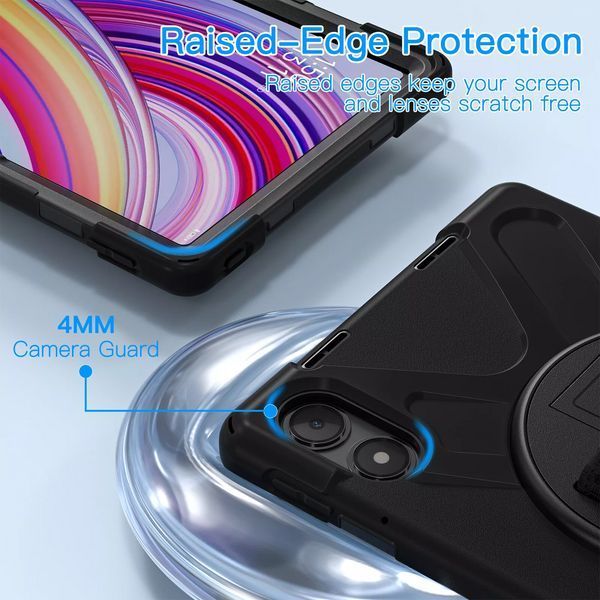 Чохол Carbon Armor Cross Tablet на планшет Poco Pad (12.1") / чорний 098531 фото