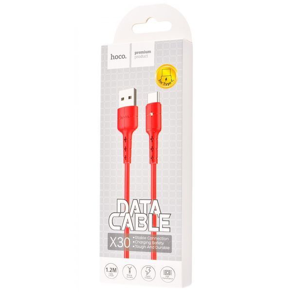 Hoco X30 Star Type-C Cable 2A (1.2m) (3 цвета) 16917 фото
